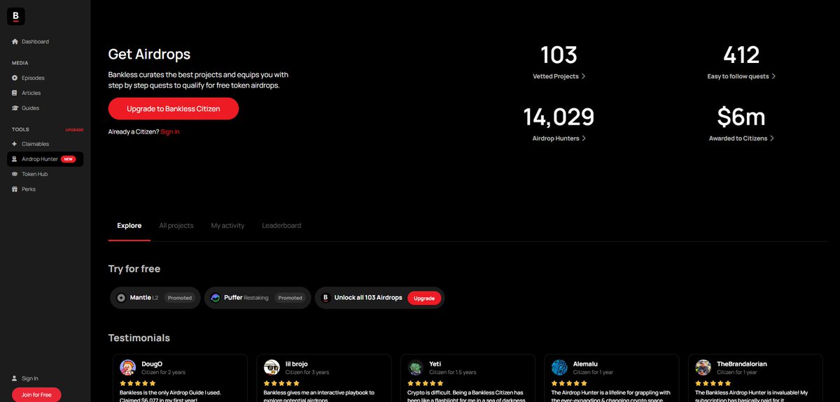 Caneleo55's tweet photo. bankless @TrustlessState @bankless are literally advertising airdrop farming and pocketing a membership fee and filling their pockets 🤡
and now they are calling their users sybils and are laughing their ass off with their early round investment in $zk

literally no difference to Andrew tate calling everyone poor and pocketing 50$ for his discord group