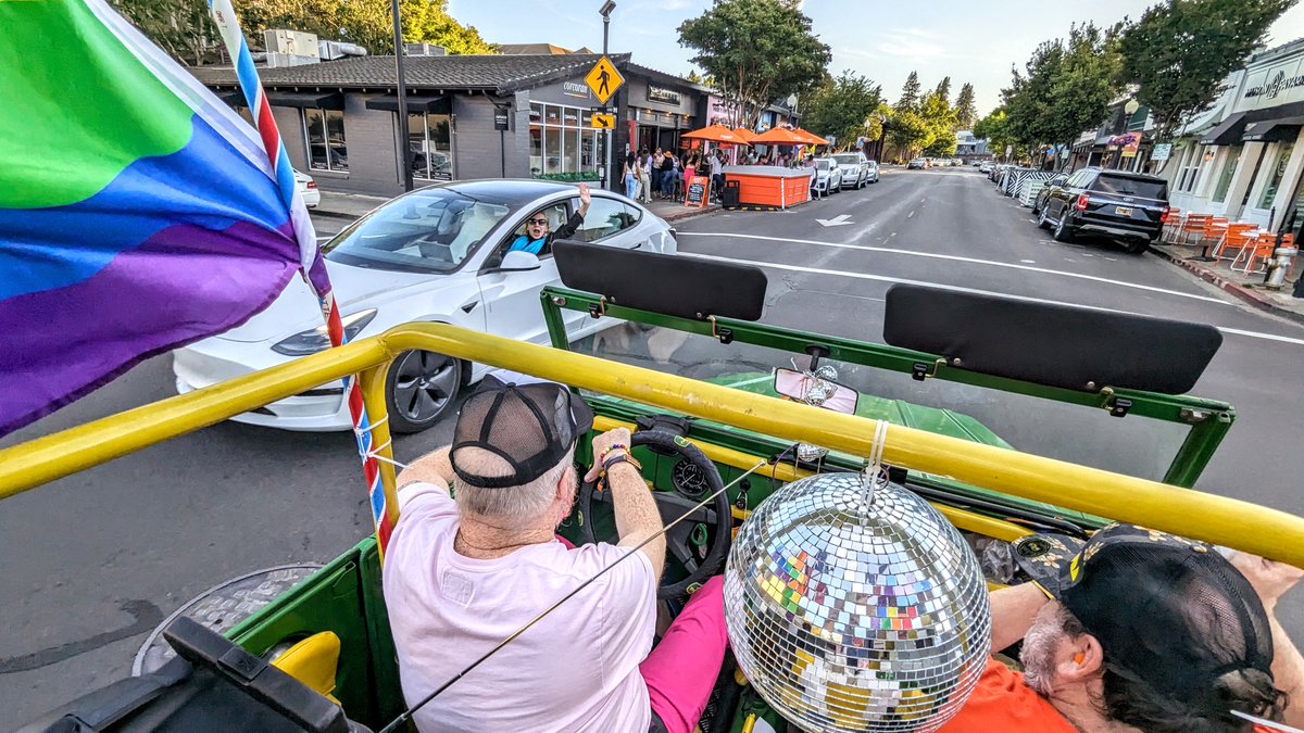 Derek Moore (@deadlinederek) on Twitter photo Napa DJ <a href="/djrottenrobbie/">DJ Rotten Robbie</a> and his husband, Eric Oesterle, receive a friendly wave as the couple lead Napa's Pride Cruise in their 1974 Volkswagen Thing. Story here: pressdemocrat.com/article/napa/l… <a href="/NorthBayNews/">The Press Democrat</a> Napa DJ <a href="/djrottenrobbie/">DJ Rotten Robbie</a> and his husband, Eric Oesterle, receive a friendly wave as the couple lead Napa's Pride Cruise in their 1974 Volkswagen Thing. Story here: pressdemocrat.com/article/napa/l… <a href="/NorthBayNews/">The Press Democrat</a>