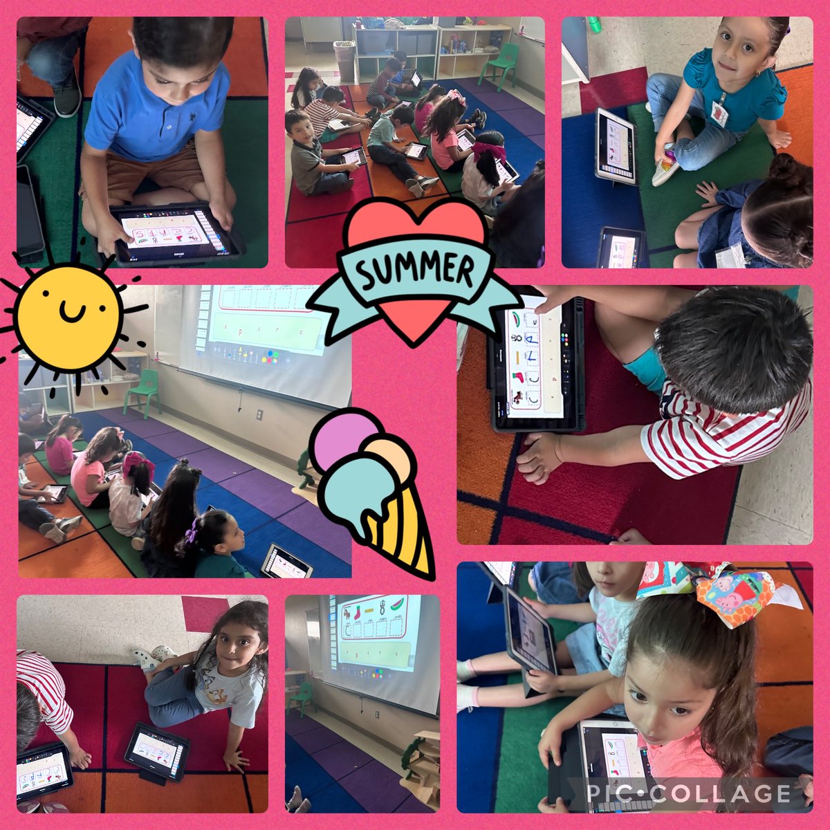 vega_lfc's tweet image. Repasando los sonidos iniciales usando Keynotes en las iPads. PreK Dual Language Summer School Program is so much fun 🤩 @LosFresnosCISD @lfcisdESL_BIL @Apple #keynotes #nohandouts #technologyintegration