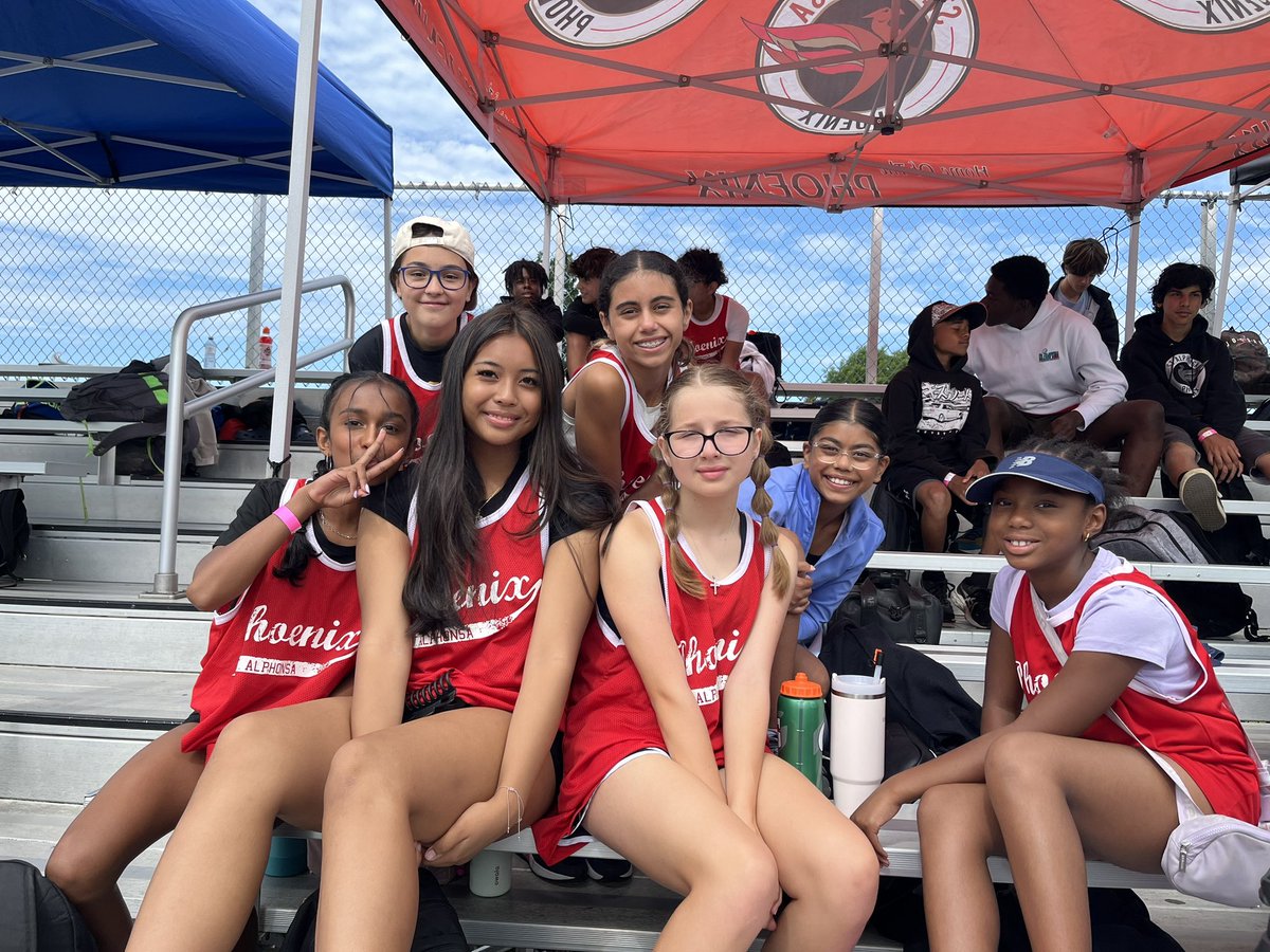 St. Alphonsa track athletes came to compete today!  What a great day to be outside at a track meet. So proud of our entire team! 👏👏<a href="/StAlphonsaDP/">St. Alphonsa Catholic Elementary School</a>