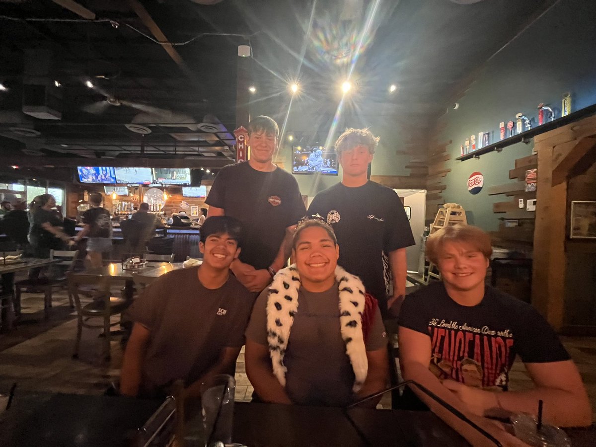 CombsFTBL's tweet image. The Spring Ball “King of the Trenches” goes to Mateo Gomez! Way to work hard during spring ball and earning your spot at the table.