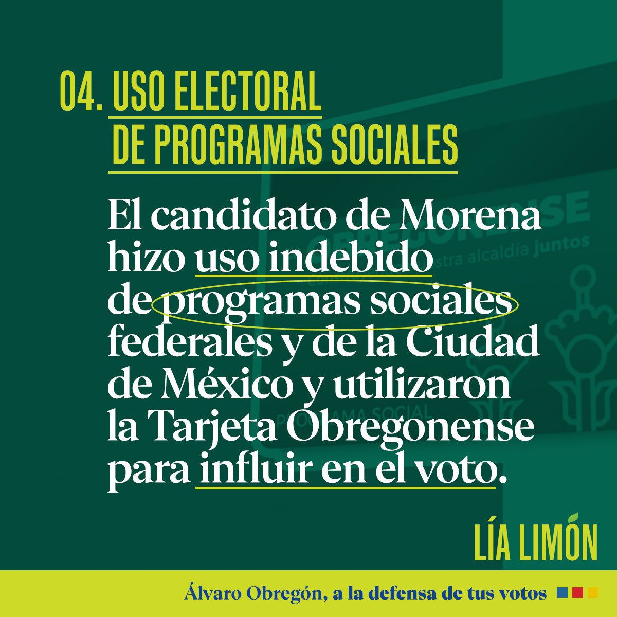 Lía Limón tweet media