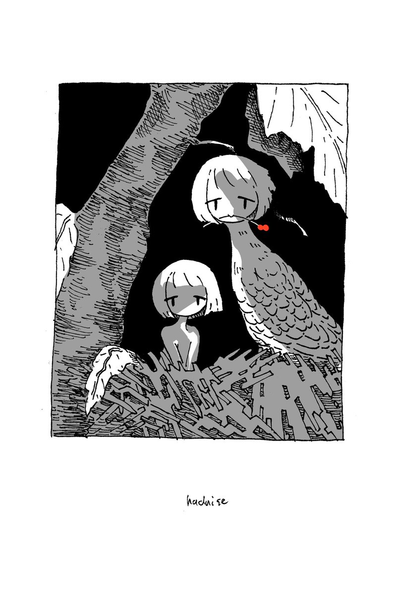 #夜半の創作クラスタフォロー祭り
しろくろしろはい 