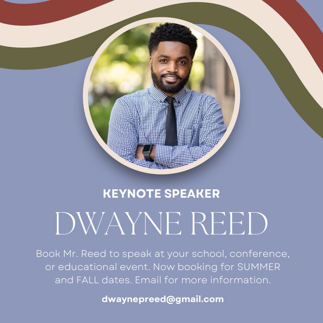 If you’re looking for a summer of fall keynote speaker, look no further. I am ready to equip and inspire your staff with strategies to build relationships, invest in their own joy, and have fun while teaching! DM to get the ball rolling on booking! ✊🏾
