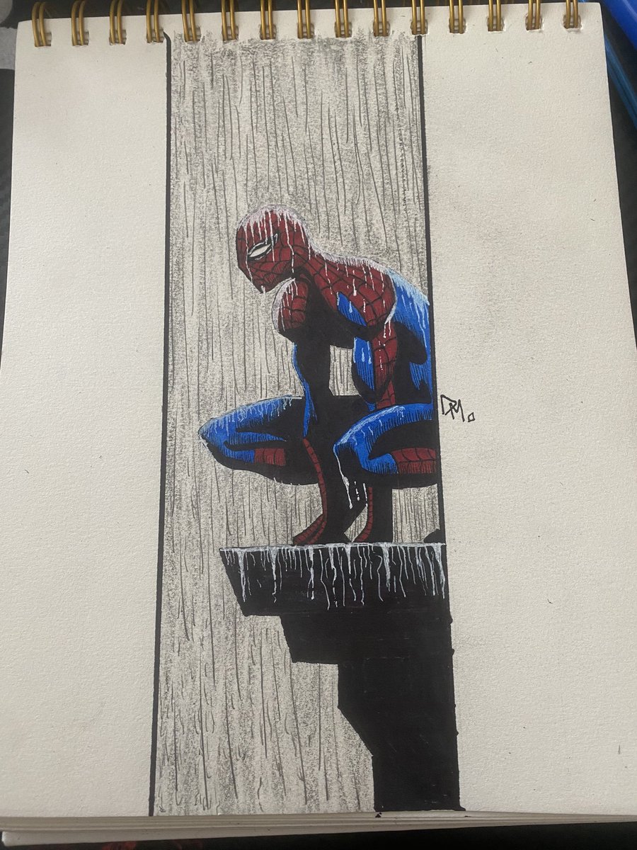 DeaddropTv_'s tweet photo. What y’all think #spiderman #spidermandrawing #drawing #art https://t.co/LI4ywBonzK