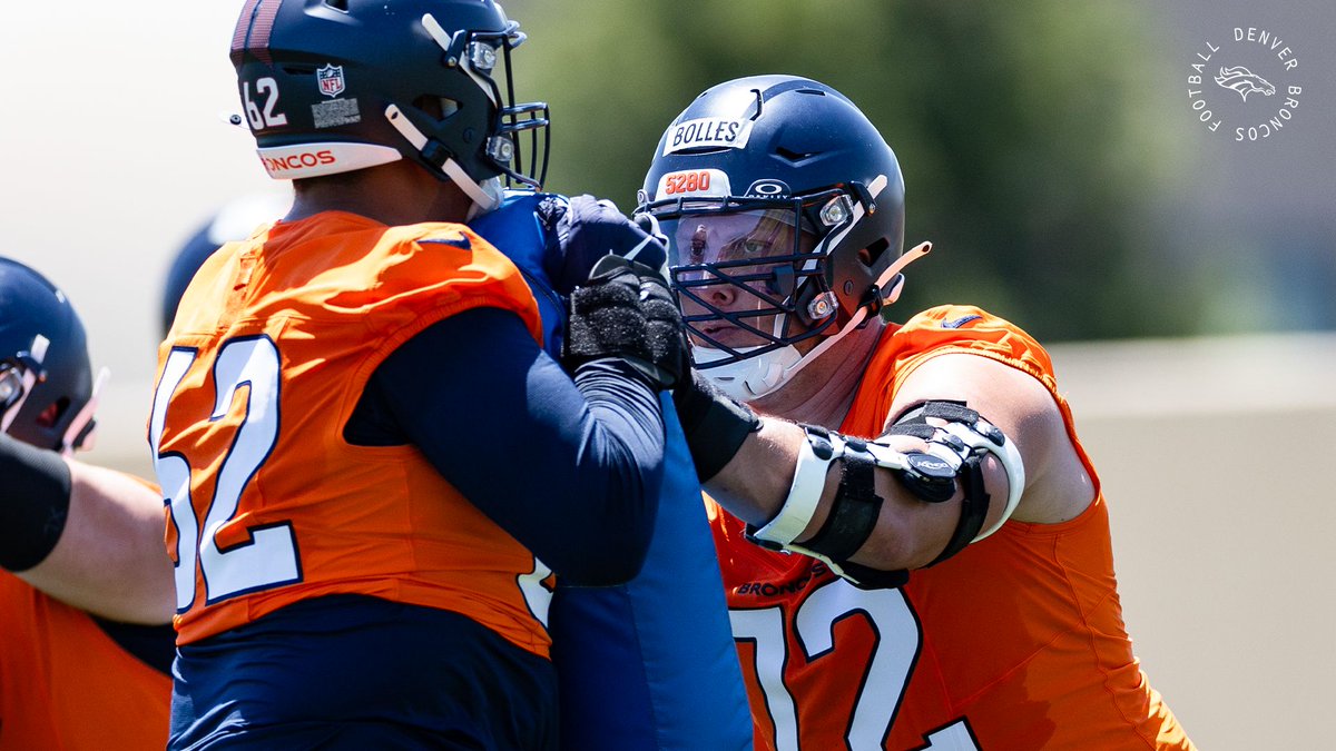 Broncos's tweet photo. Minicamp ✔️

Next up: #BroncosCamp 

📸 » https://t.co/JjvvJJ1WLf https://t.co/uuSoXH4gkh