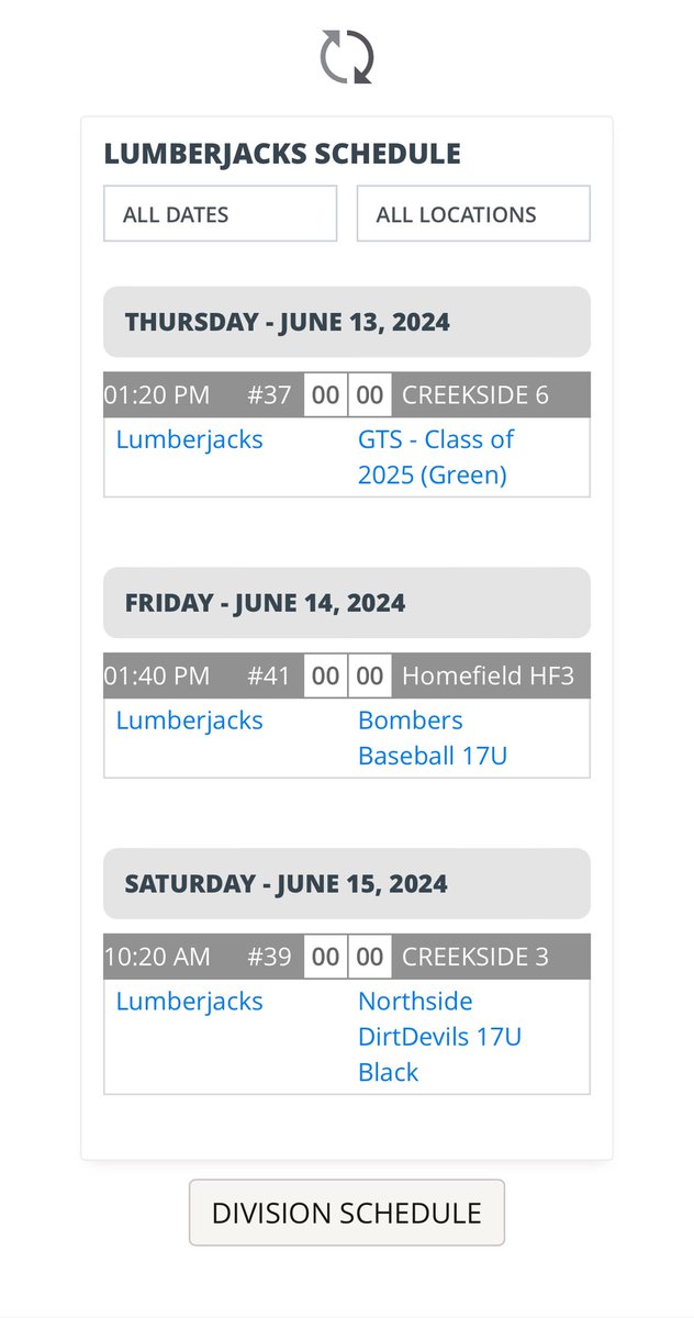 Lumberjacks Baseball tweet media
