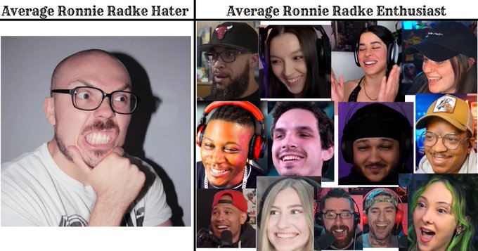 After extensive study, it has been discovered that hating Ronnie Radke makes you ugly, bald, bitter,