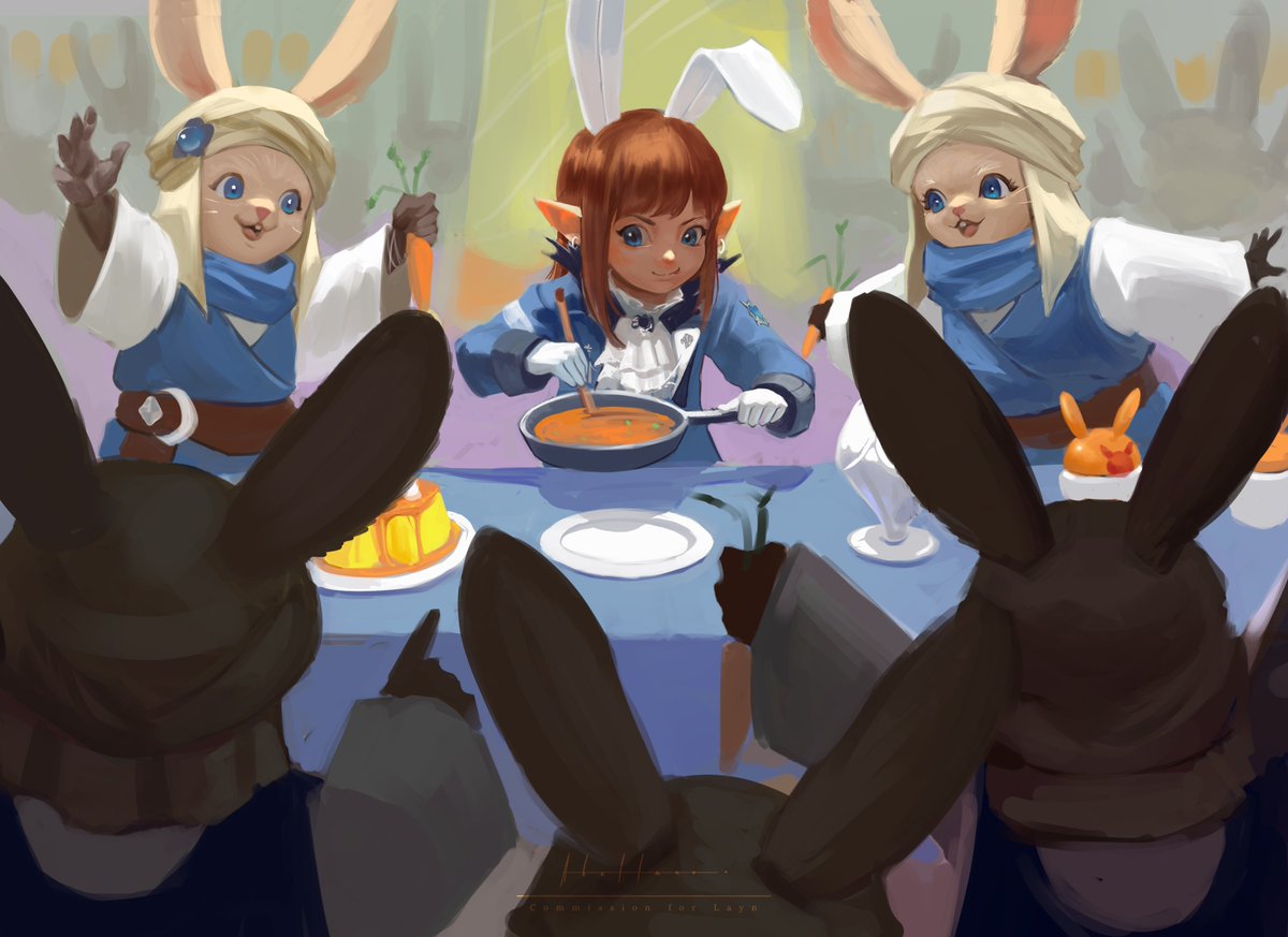 LairBug's tweet image. @Layn_MacLeod 🥕✨
#FFXIVART