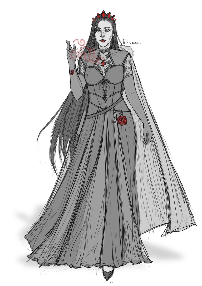 fridouw's tweet image. day 2 for @PaintableCC 's #oneweekcharacter! today we focused on designing the outfit based on the character brief. i like how it's looking at the moment but gonna sleep on it now 👀