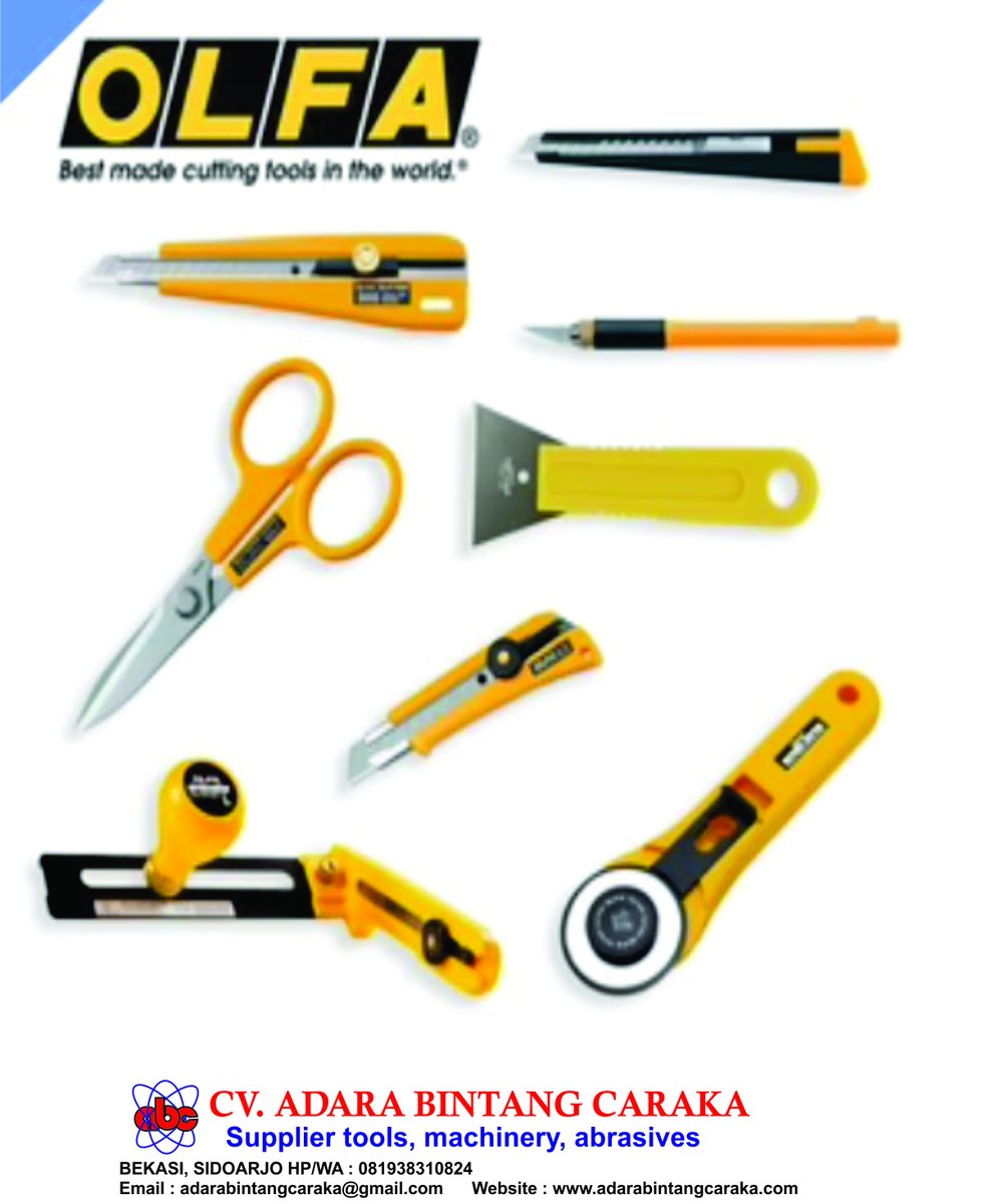 AdaraBC's tweet image. CV Adara Bintang Caraka supply OLFA Cutter Knife.
Silakan hubungi WA 081938310824.
#OLFA #rotarycutter #artknife #adara