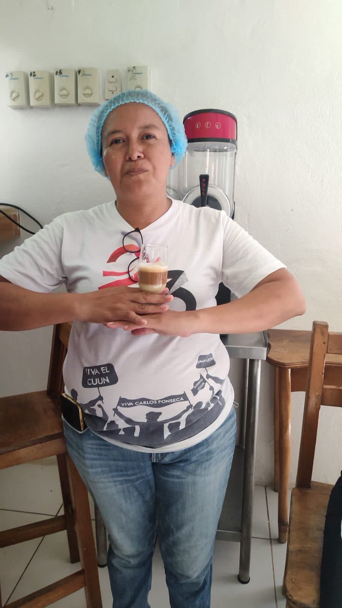 MefccaLeon's tweet photo. MEFCCA en coordinación con INATEC Pepe Escudero, finalizan Curso con entrega de Certificados a emprendedores que culminaron el Curso de Agroindustrializacion en Elaboración de Bebidas a base de Café.

#MEFCCA
#Nicaragua
#LeonRevolucion
#4519LaPatriaLaRevolucion https://t.co/S58sR14MvT