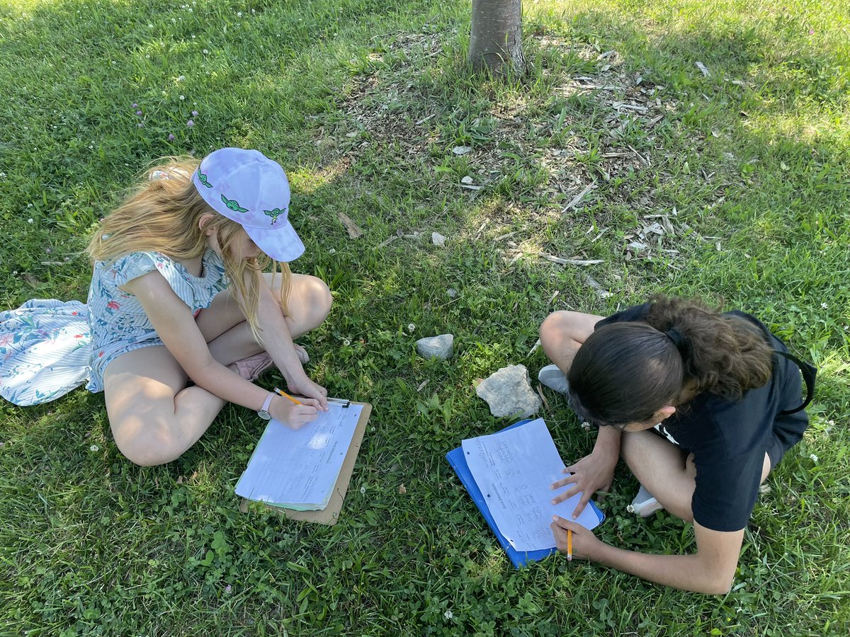 What a beautiful day to explore!  We have been learning about the three different types of rocks . Today we found rocks at the park and classified them as igneous, sedimentary or metamorphic.🪨☀️<a href="/StAngelaWECDSB/">St. Angela WECDSB</a>