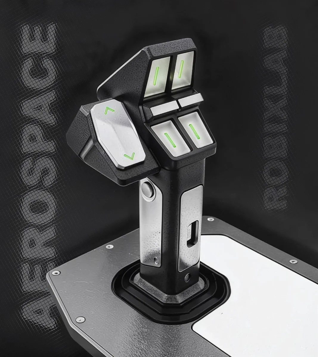 Robixlab R&D: aerospace sidestick handle for extreme conditions