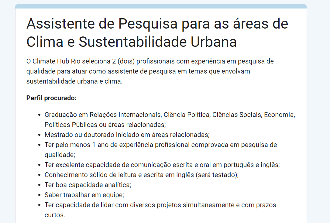DalsonFigueired's tweet photo. Vaga!

meio ambiente

20h

3k

remoto!

ate 20 de junho

So leva quem tenta! https://t.co/dNyNGoq0hh