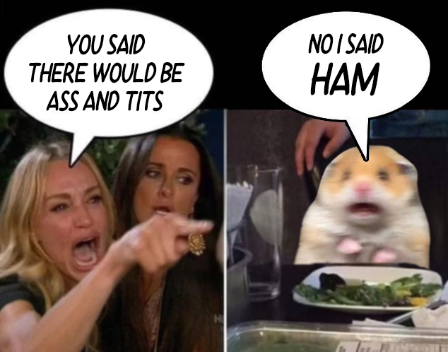 Hamster Screaming tweet media