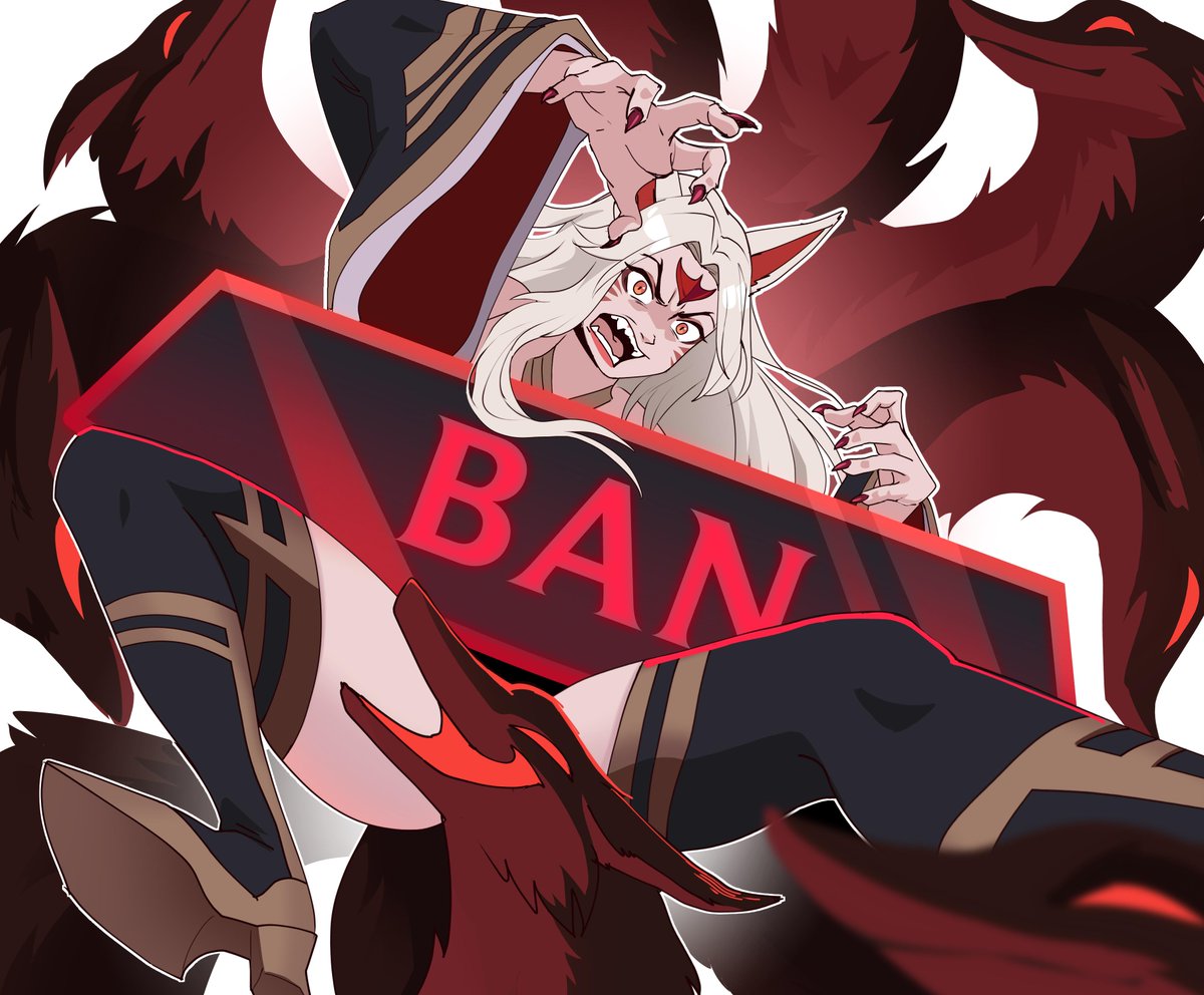 FreeLeagueMemes's tweet photo. It is time boys! #BanAhri https://t.co/lQ6AM67MuJ