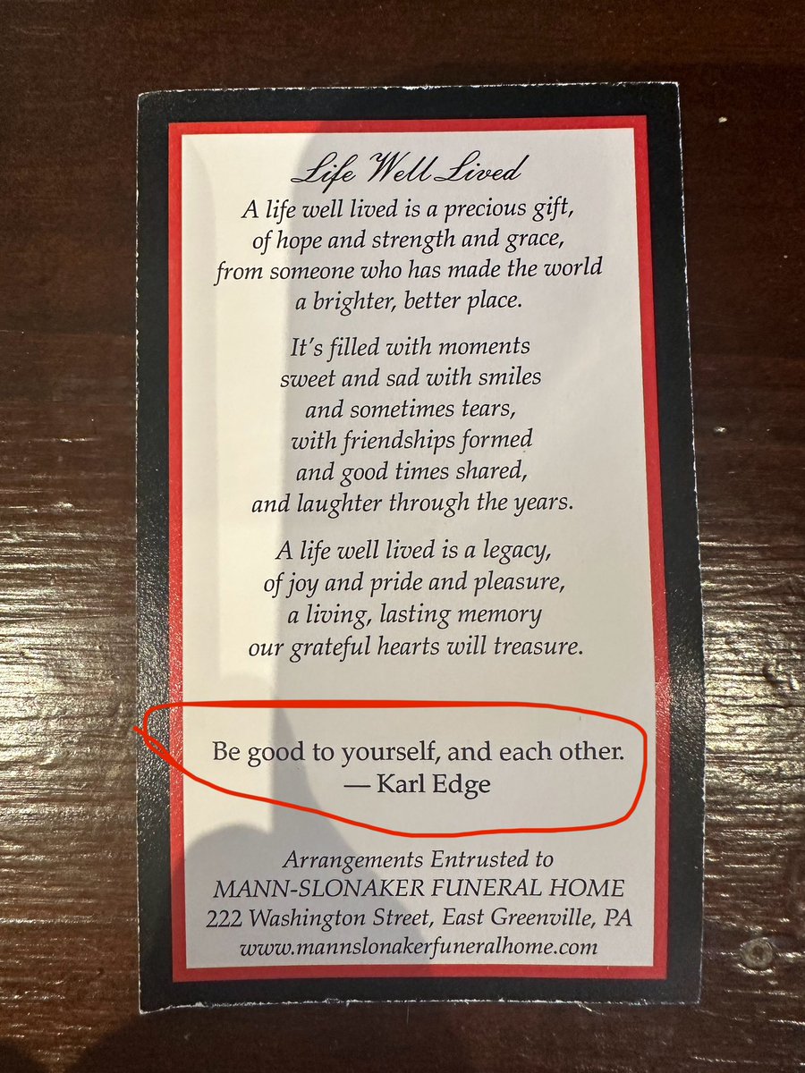 Celebrated a very gucci man and life today.  Thanks to the friends that banded together to support one another.  #KarlEdgeForever