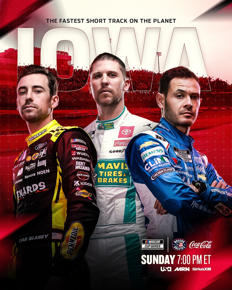 NASCAR's tweet photo. Our biggest stars meet our fastest short track. https://t.co/indF1BumRM