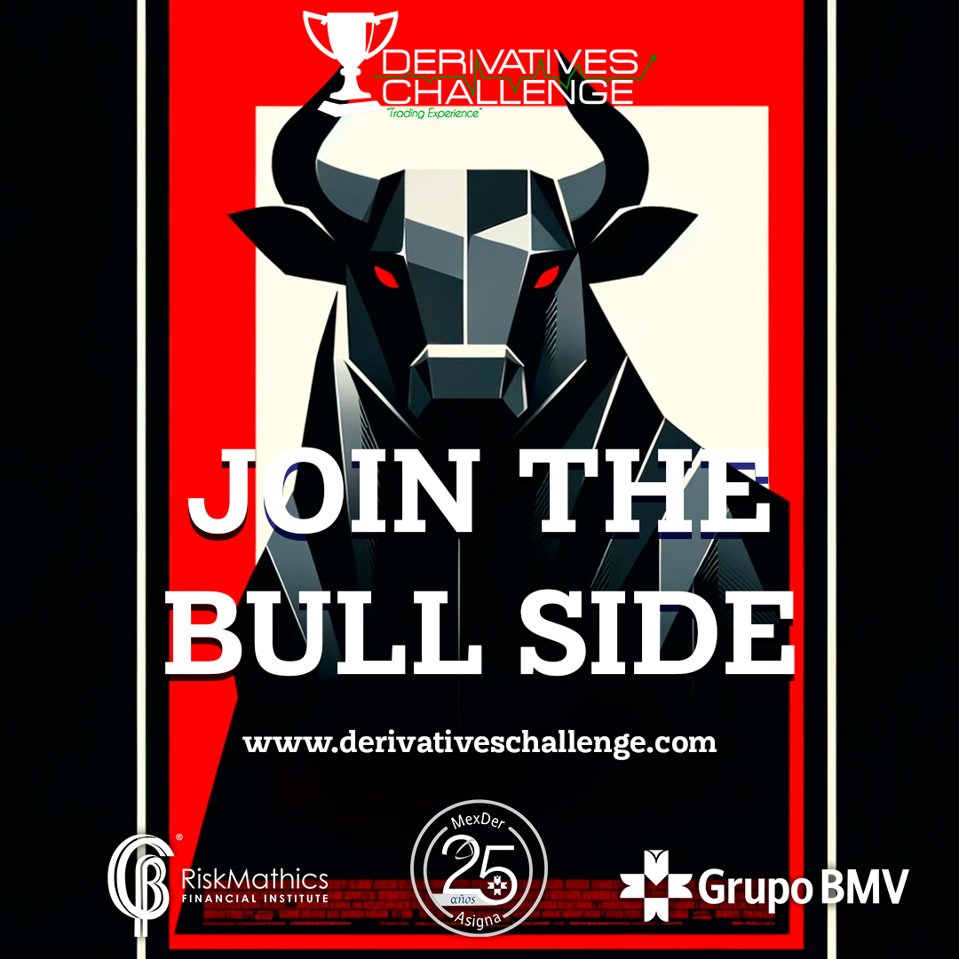DerivativesHull's tweet photo. Listo para unirte al lado bull?

Regístrate ahora y lleva tus conocimientos financieros al siguiente nivel. 

Ínscribete:
https://t.co/3jk2gvAerP

#derivativeschallenge #sextaedición #futurosfinancieros #opcionesfinancieras https://t.co/ZzZmZUX0rO