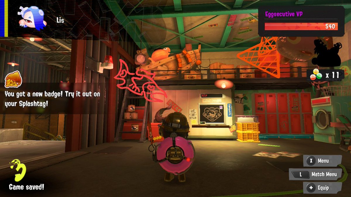 pokemonbobby's tweet photo. Got my 9th gold boss badge at 8502 shifts #Splatoon3 #NintendoSwitch https://t.co/E5VK9H1liC