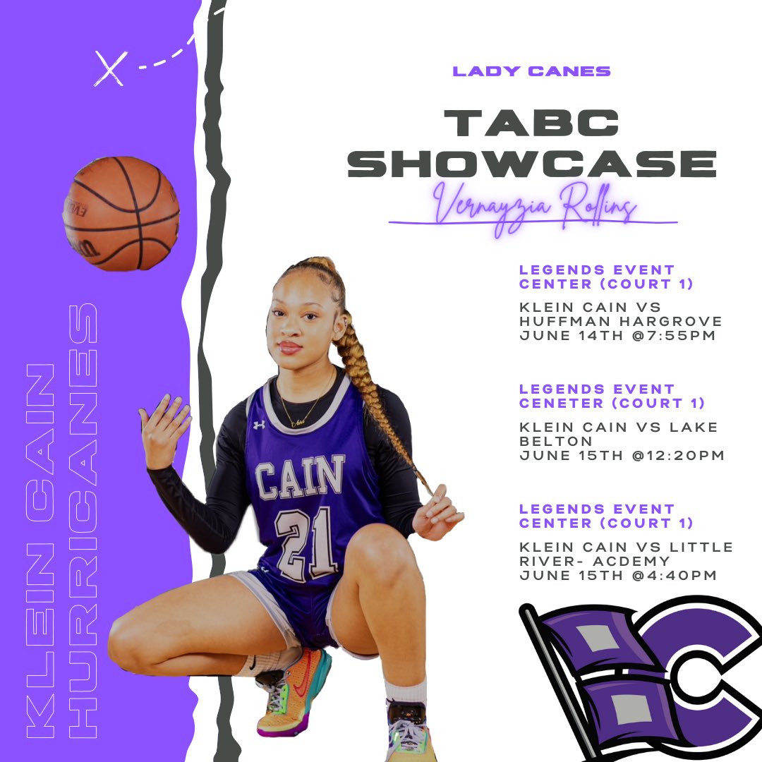 Come check out the Lady canes this  weekend at The TABC Showcase 2024! <a href="/Tabchoops/">𝙏𝘼𝘽𝘾🏀📋</a>