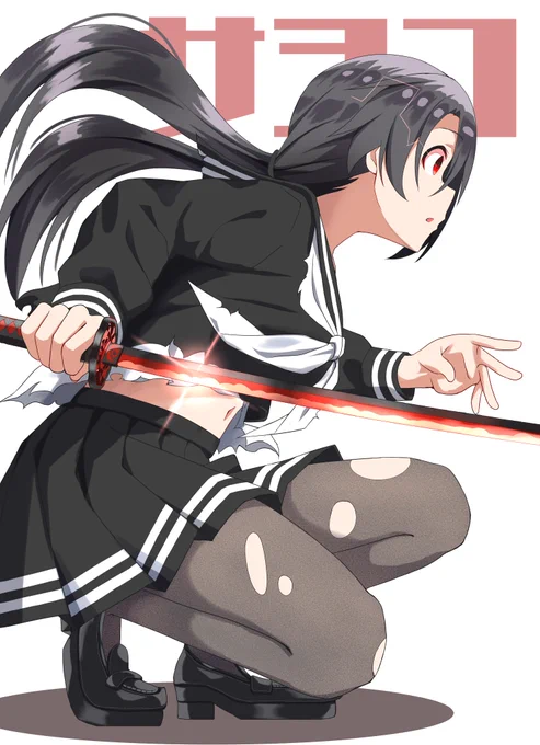 #紗代子合同参加させていただきました。前回ダークセーラーを描いてる方が多くいたので自分も描きたくなりました。素晴らしいイラストがいっぱいなのでぜひチェックしてみてください! 