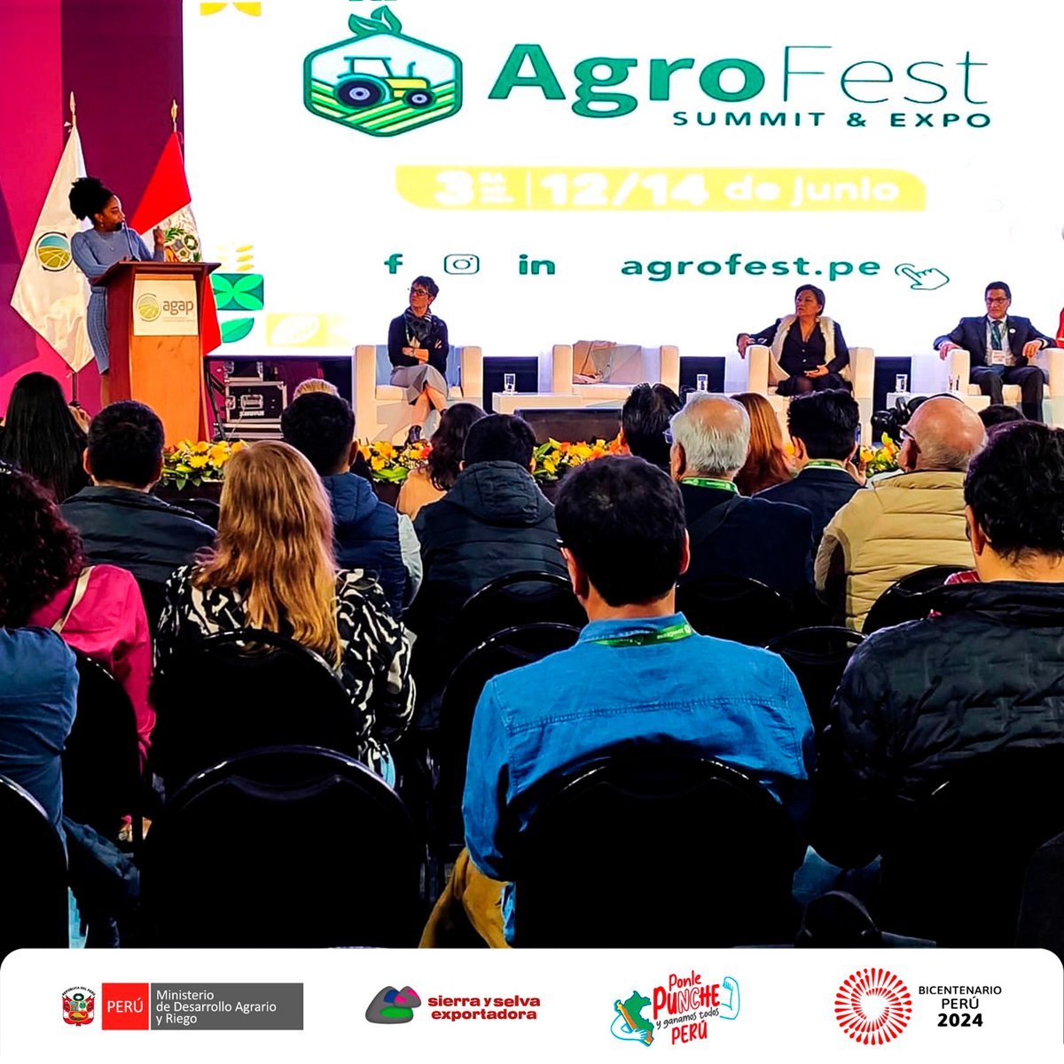 Agromercado_'s tweet image. 🌾🚜 ¡Hoy se inauguró la tercera edición del #AGROFEST2024!, reconocido como el principal evento de la agricultura moderna en el país. Este importante encuentro se llevará a cabo hasta el viernes 14 en la sede Legado de La Videna, en San Luis, y es organizado por #AGAP
