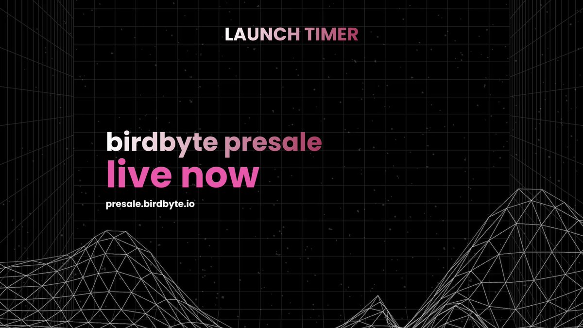forestpsy_'s tweet photo. $BIRDB | @birdbyteio 

Turn your un-used computing resources into $$ 

Have just participated in an upcoming pre-sale for the upcoming launch for $BIRDB which seems to be launching as a competitor for Grass. 

Pre-sale is now live! https://t.co/vcRg6GTEUU