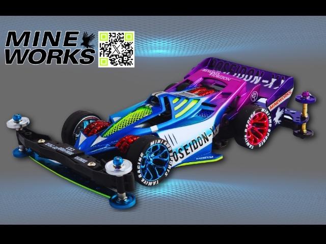 NSmini4's tweet photo. 今日のコンデレは、
オーナー「ミネ@ mineworks」さんの
「POSEIDON-XX Liberte(リベルテ)」
https://t.co/K2SuFCScnA
#mini4wd #condele #m4condele
#ミニ四駆 #コンデレ #コンデレアプリ https://t.co/TfsOYxqXbF