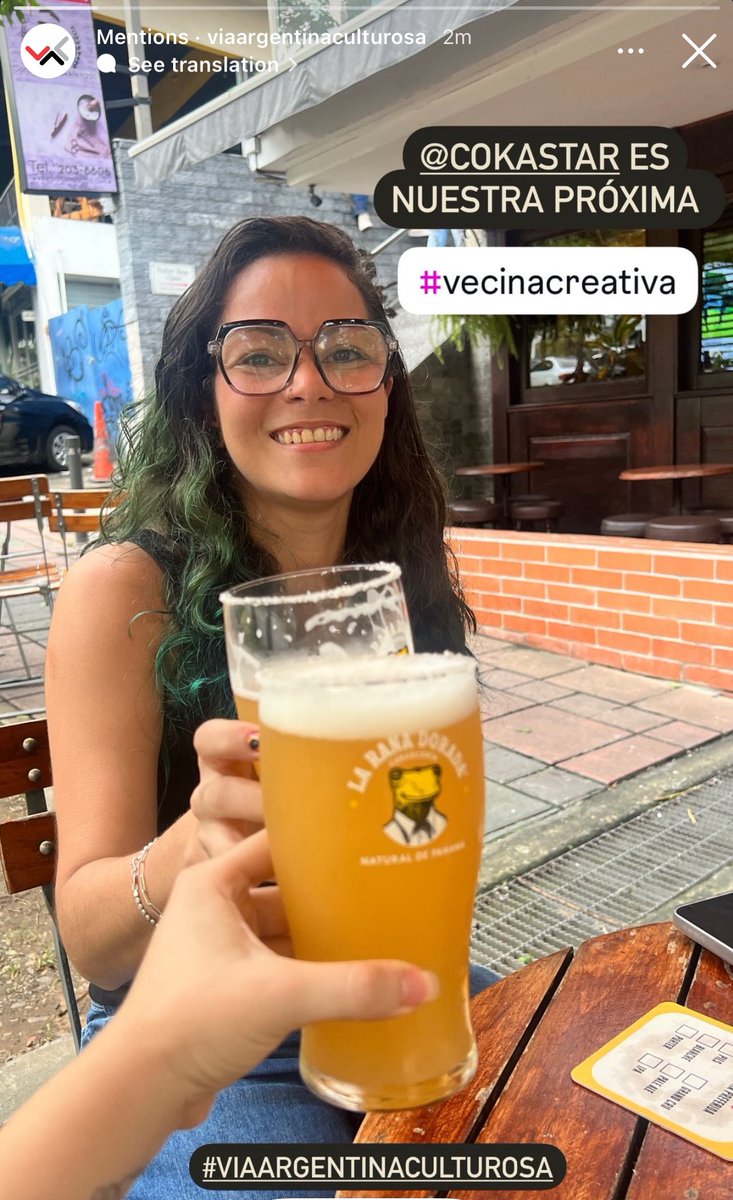 cokastar's tweet image. Su twittera favorita, haciendo su crossover a IG 🫶🏼✨ @laculturosa