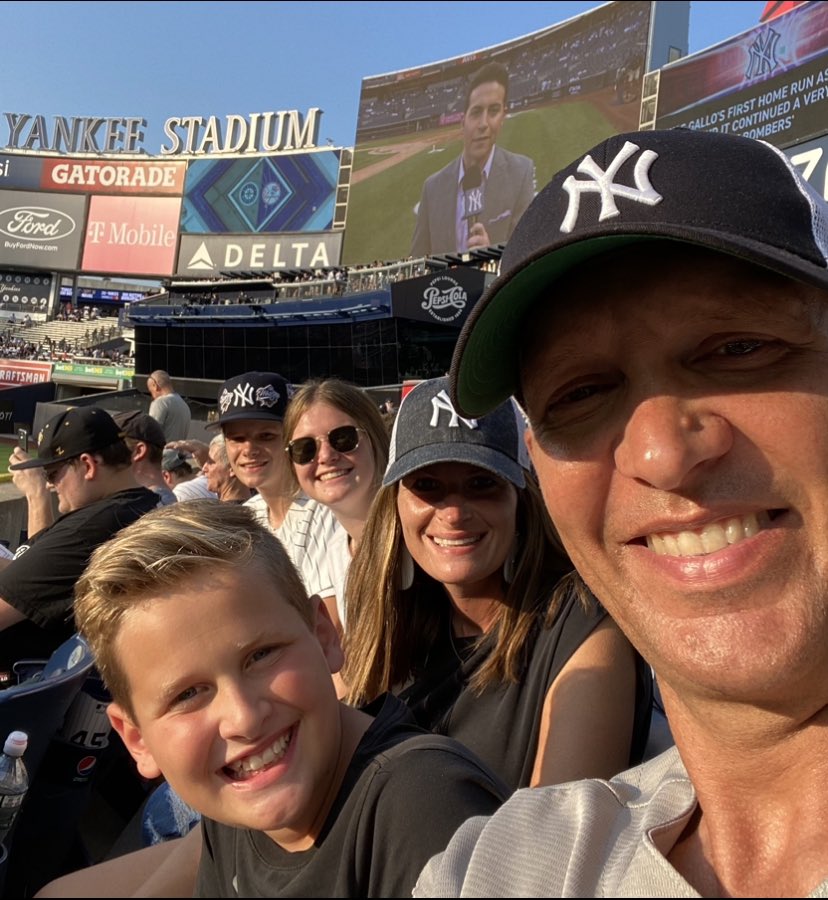 We had so much fun last night watching the <a href="/Yankees/">New York Yankees</a> we decided to come back!!