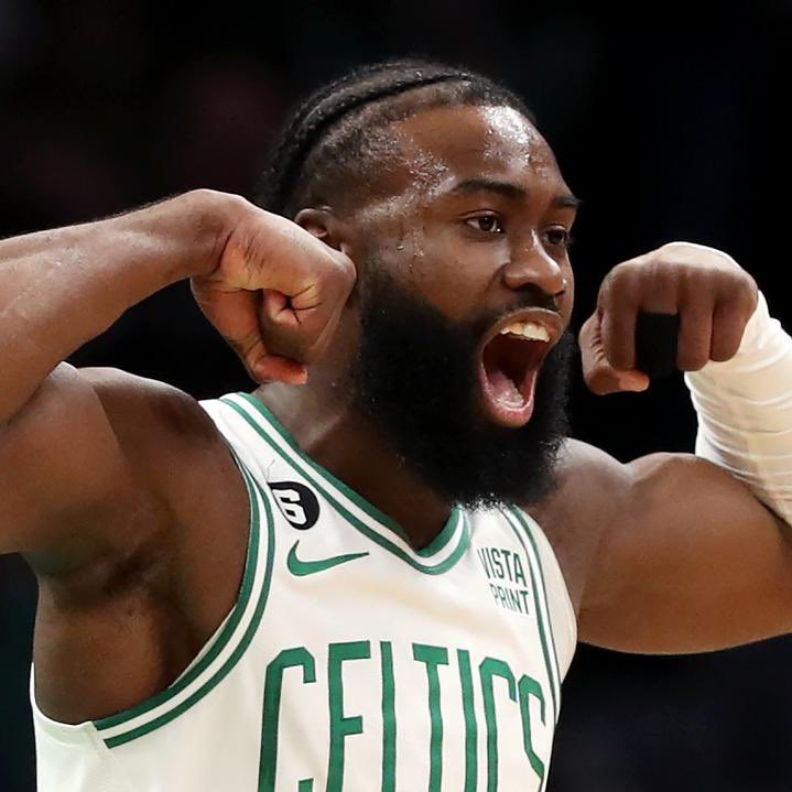 JAYSON TATUM TONIGHT:
31 PTS - 6 REB - 5 AST - 11/26 FG

JAYLEN BROWN TONIGHT:
30 PTS - 8 AST - 8 REB - 12/22 FG

THIS DUO. 🔥🔥