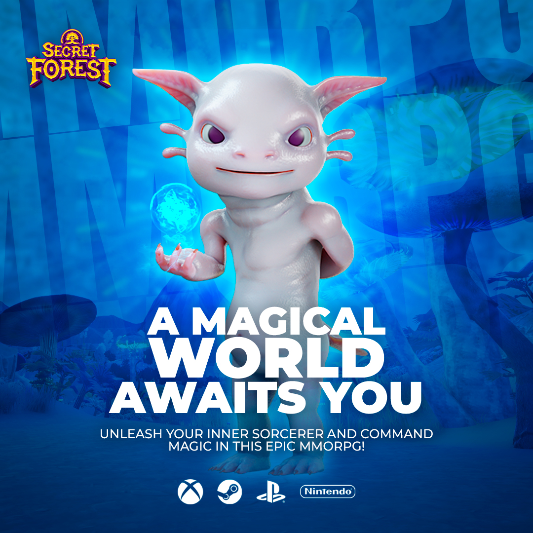 SecretForest_W's tweet photo. Delve into a world of fantasy and master magical powers in SecretForest! 💫🌱
Don't miss the latest news and join now!
https://t.co/xVmGgFnAjt
#MMORPG #NewMMORPG #newindiegame #kickstarter #PS5 #nintendo #xbox #STEAM #gofoundme #kickstarter #secretforestworld #NewVideoGames https://t.co/bafa1LH6Rl