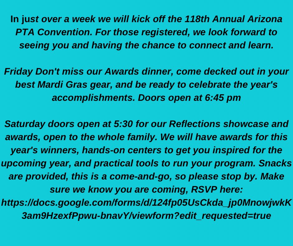 Arizona PTA tweet media