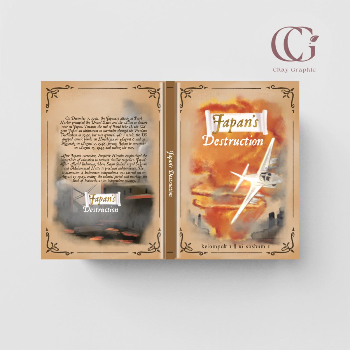 chay | cover buku, cover au tweet media