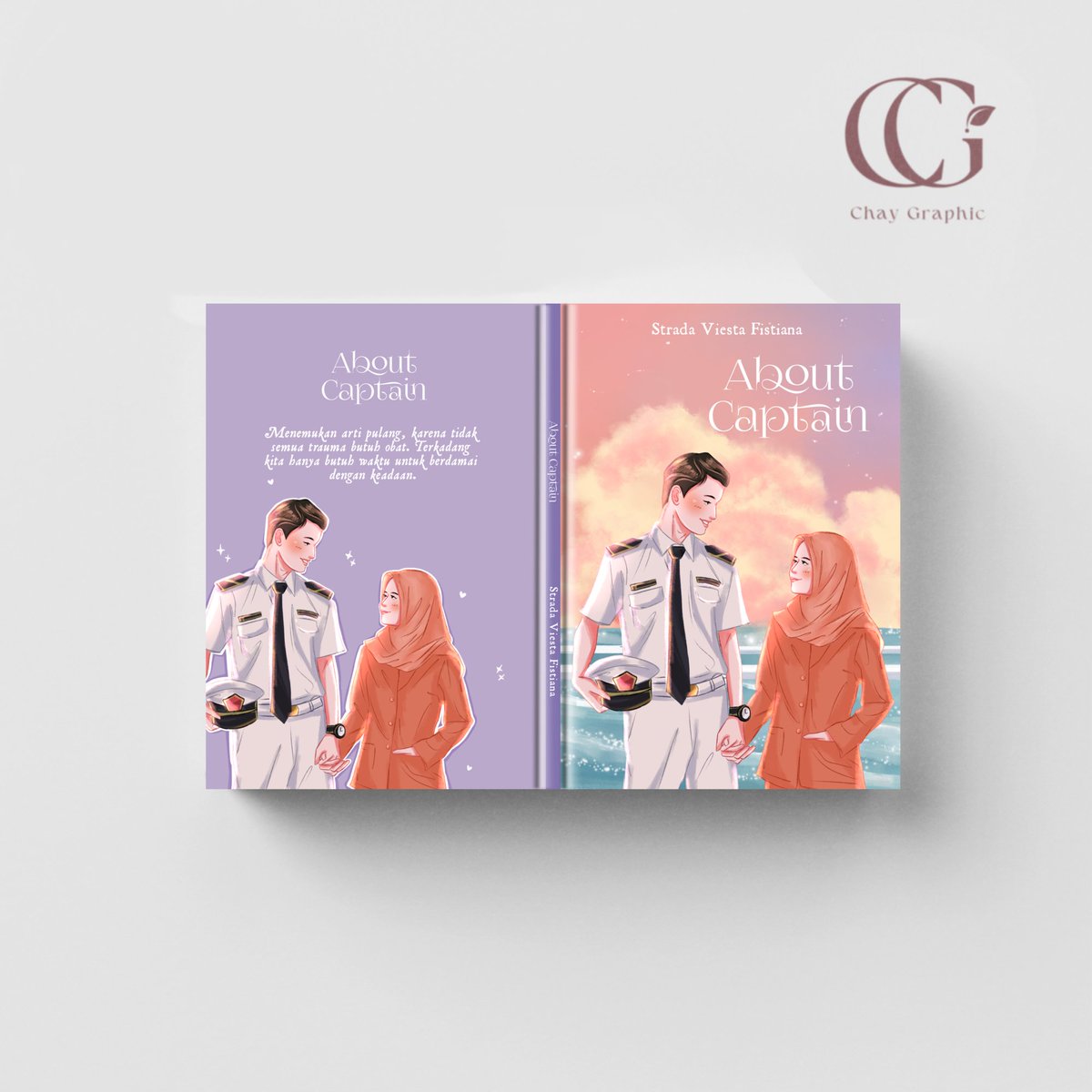 chay | cover buku, cover au tweet media