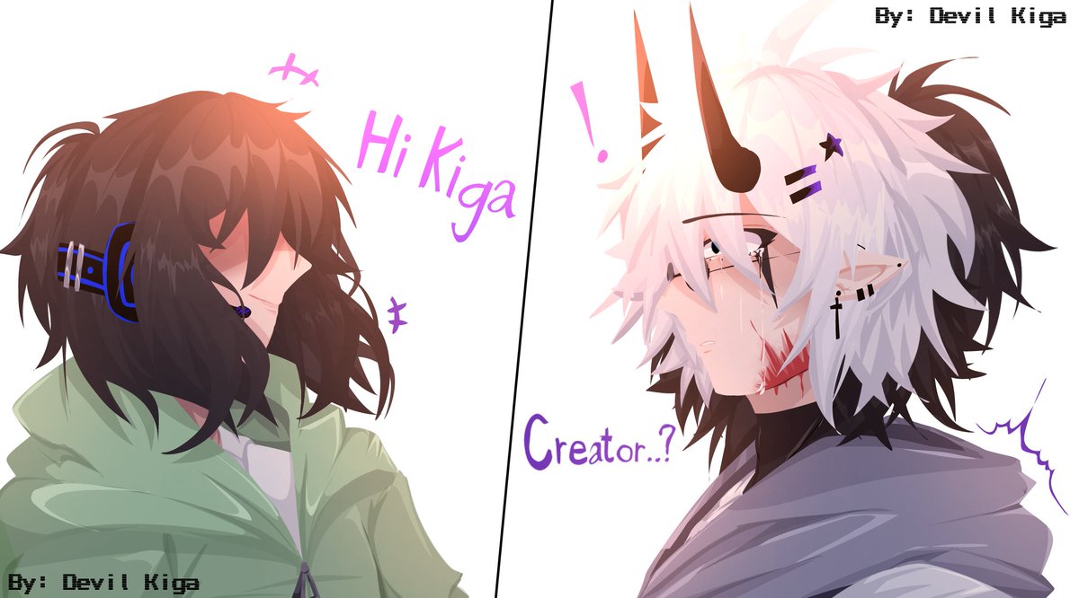 KanikoK82594's tweet photo. Don't cry Kiga #DevilKiga #Kiga #MakariKiga #fyp #Devil #FYP #KIGA #キカ #デーモンキカ #fypシ #art #father #Myoc #ocart #oc #TheStory #story #creator https://t.co/pKXSWtyWpn