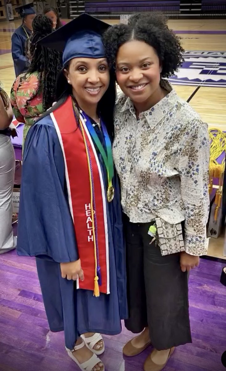 BPEKnights's tweet photo. Hats Off 🎓 to our awesome BPE Knights / WT Adult Ed teachers! They supported their students & colleagues at the June 1st Graduation Ceremony. Mr. Kevin Goodman, Ms. Elika Sanchez, Ms. Diane Archer, and Mr. Christian Johnson! 💐💜🎓#WeAreWayne #YMAD https://t.co/58U7aDjYKh