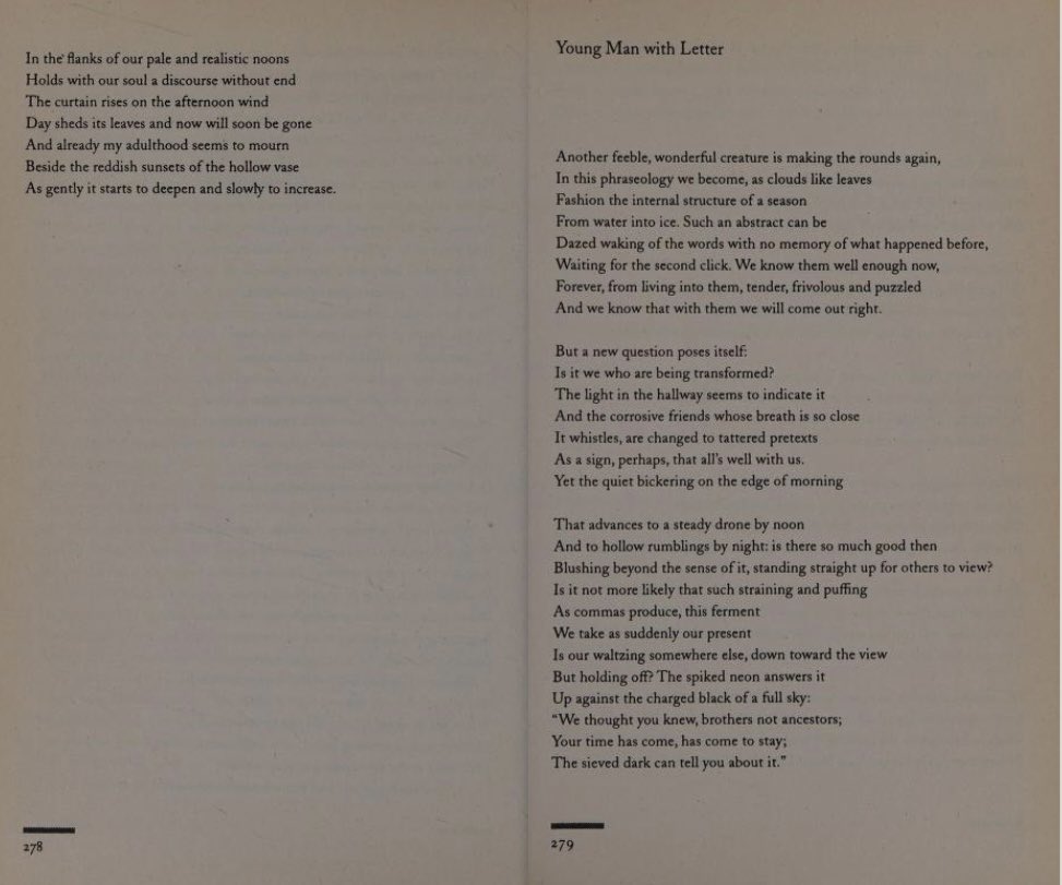 KinnairdHorning's tweet photo. "Some Words" by Arthur Cravan, translated from the French by John Ashbery #AshberyEbooks #JohnAshbery #hymn_to_life #MPTmagazine #EternalStreamX #worldpoetrybook #Poetry_Daily #TalkinFrench #poetry https://t.co/TCgUTjz8lO