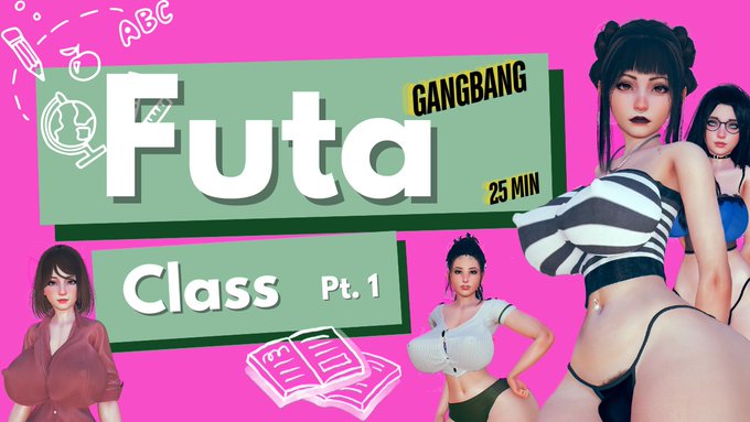 Futa Class is now rereleased Check it out on my patreon 25 min of futa action Enjoy   https://t.co/rXI1X6q0X7