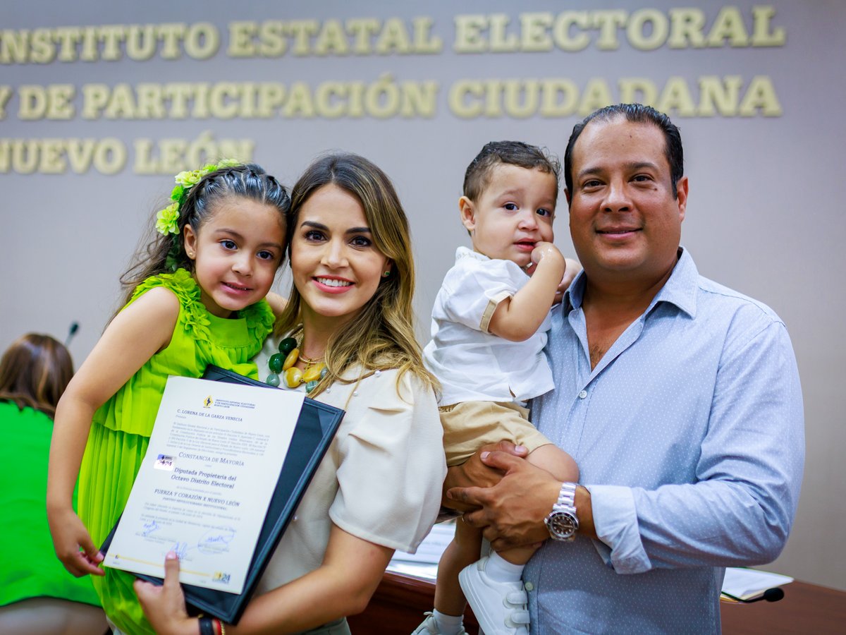 lorenadelagarza's tweet photo. ¡OFICIALMENTE DIPUTADA ELECTA DEL DISTRITO 8!

Agradezco a las más de 67 mil personas que confiaron en nuestro proyecto. Les aseguro que los representaré con responsabilidad y pondré todo mi empeño desde el primer día para recuperar nuestro orgullo por Monterrey.

¡Gracias! 🫶🏻 https://t.co/ixlKp4hVTK