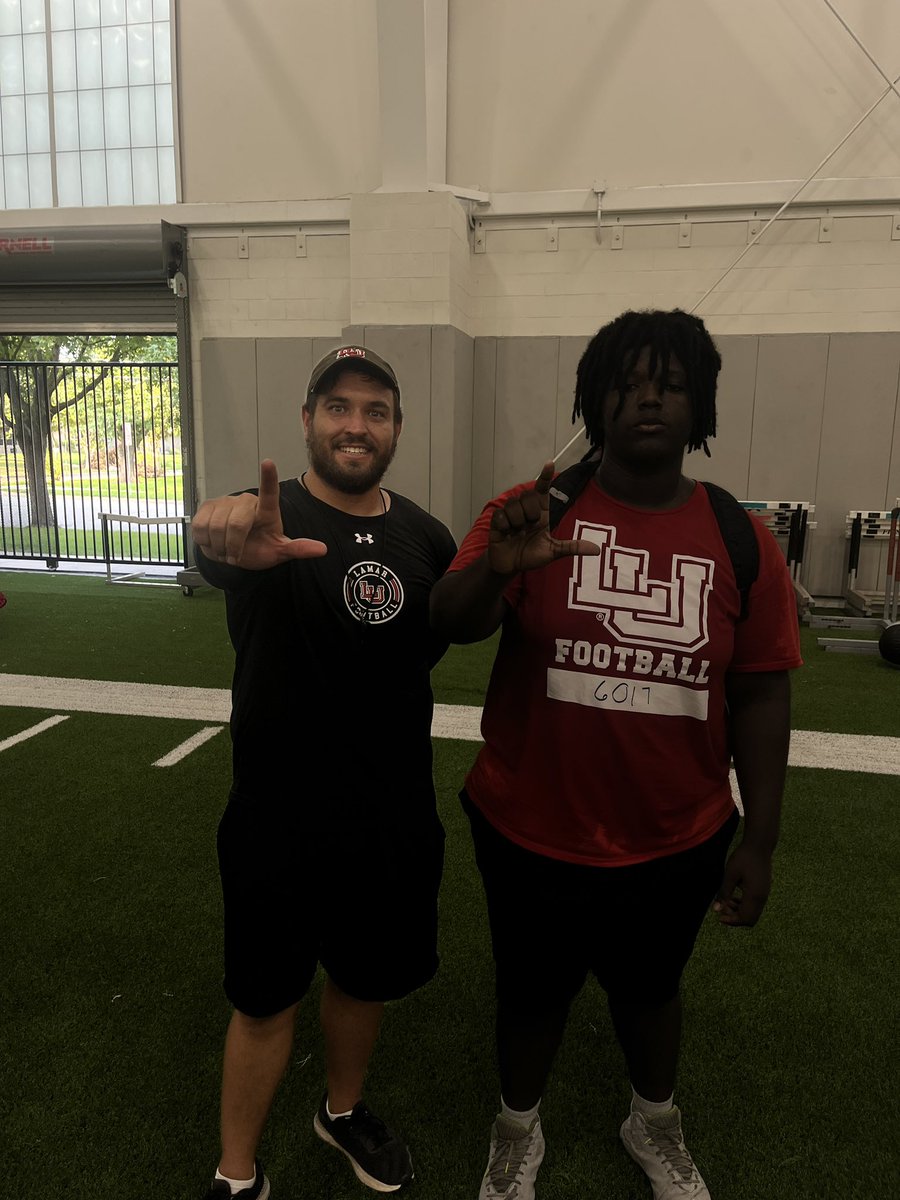 Dylan Jeffers (@dylanjeffers07) on Twitter photo Thank you <a href="/Coach_Cannata/">Matt Cannata</a> <a href="/CoachDrewChrist/">Drew Christ</a> and <a href="/LamarFootball/">Lamar University Football</a> for the opportunity to attend camp and get better #Boomtown Thank you <a href="/Coach_Cannata/">Matt Cannata</a> <a href="/CoachDrewChrist/">Drew Christ</a> and <a href="/LamarFootball/">Lamar University Football</a> for the opportunity to attend camp and get better #Boomtown