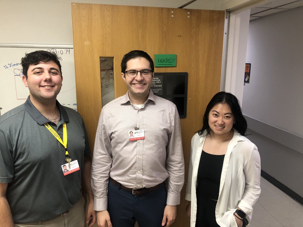 Lydia J Wilson, PhD, DABR (@drlydiajwilson) on Twitter photo #TJUMARLY is a full house this summer! We have 3 incredible students working on our cutting-edge research for the next 2 months! Can’t wait to see what breakthroughs these promising young scientists reveal! <a href="/KimmelCancerCtr/">Sidney Kimmel Comprehensive Cancer Center</a> <a href="/JeffersonUniv/">Thomas Jefferson University</a> #TJUMARLY is a full house this summer! We have 3 incredible students working on our cutting-edge research for the next 2 months! Can’t wait to see what breakthroughs these promising young scientists reveal! <a href="/KimmelCancerCtr/">Sidney Kimmel Comprehensive Cancer Center</a> <a href="/JeffersonUniv/">Thomas Jefferson University</a>
