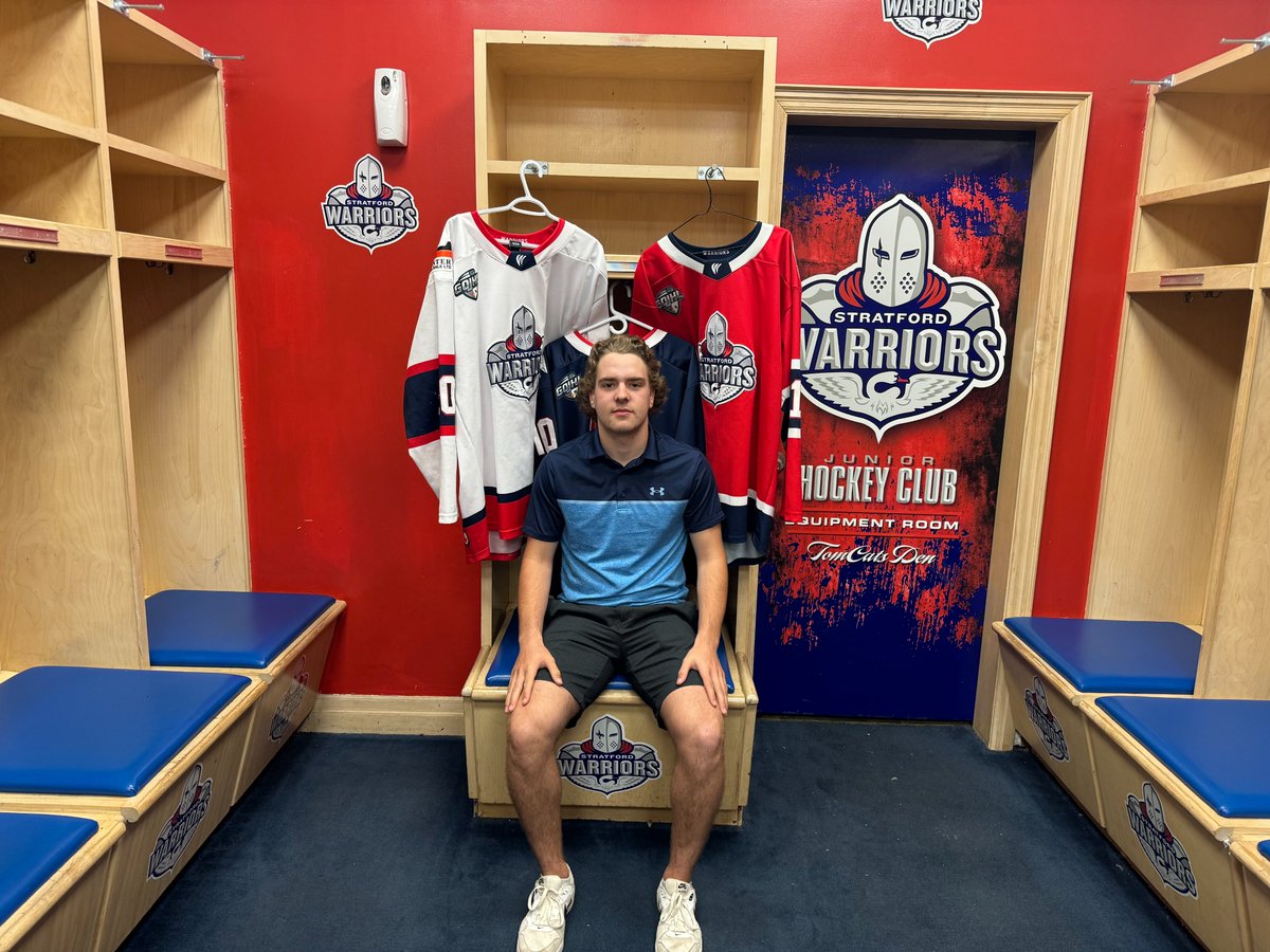 StratWarriors's tweet photo. SIGNING ALERT

We are proud to announce the first signing of the '24-'25 season, Quinn Kipfer!

Quinn is a familiar face with the Warriors organization, where he logged 6 Playoff Games in our Cherrey Cup Final run this past season, and acquired his first GOJHL point!

#rollswans https://t.co/NpeQXkjoZv