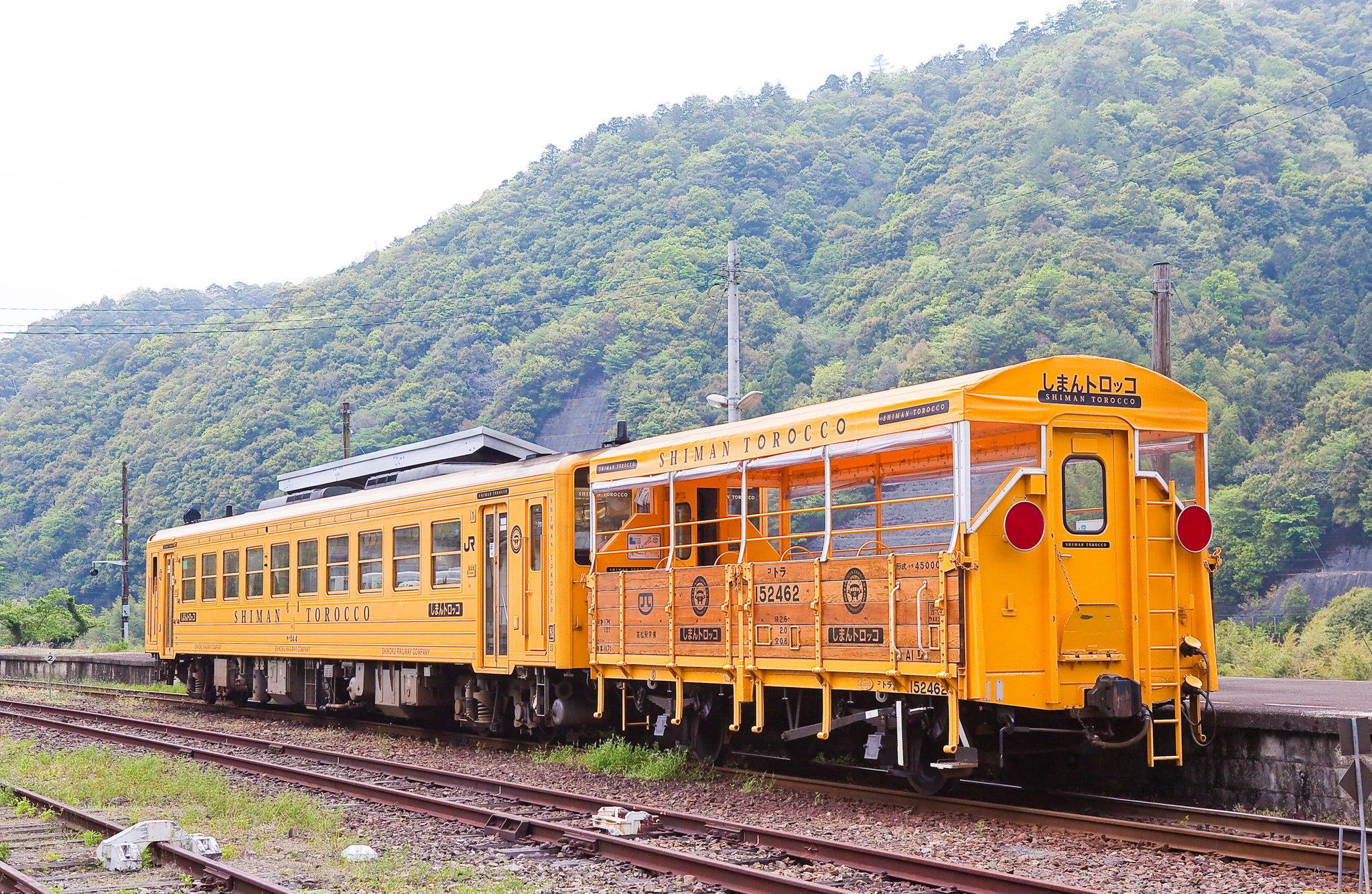 トロッコ列車 わたらせ渓谷鐵道 8722レ トロッコわたらせ渓谷4号 DE10 1678+わ