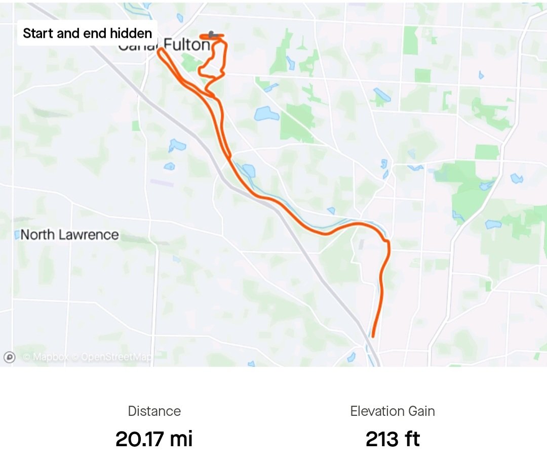 Evening bicycle ride