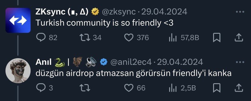 anil2ec4's tweet photo. Turkish community is so friendly <3 https://t.co/L4dtyXGslI