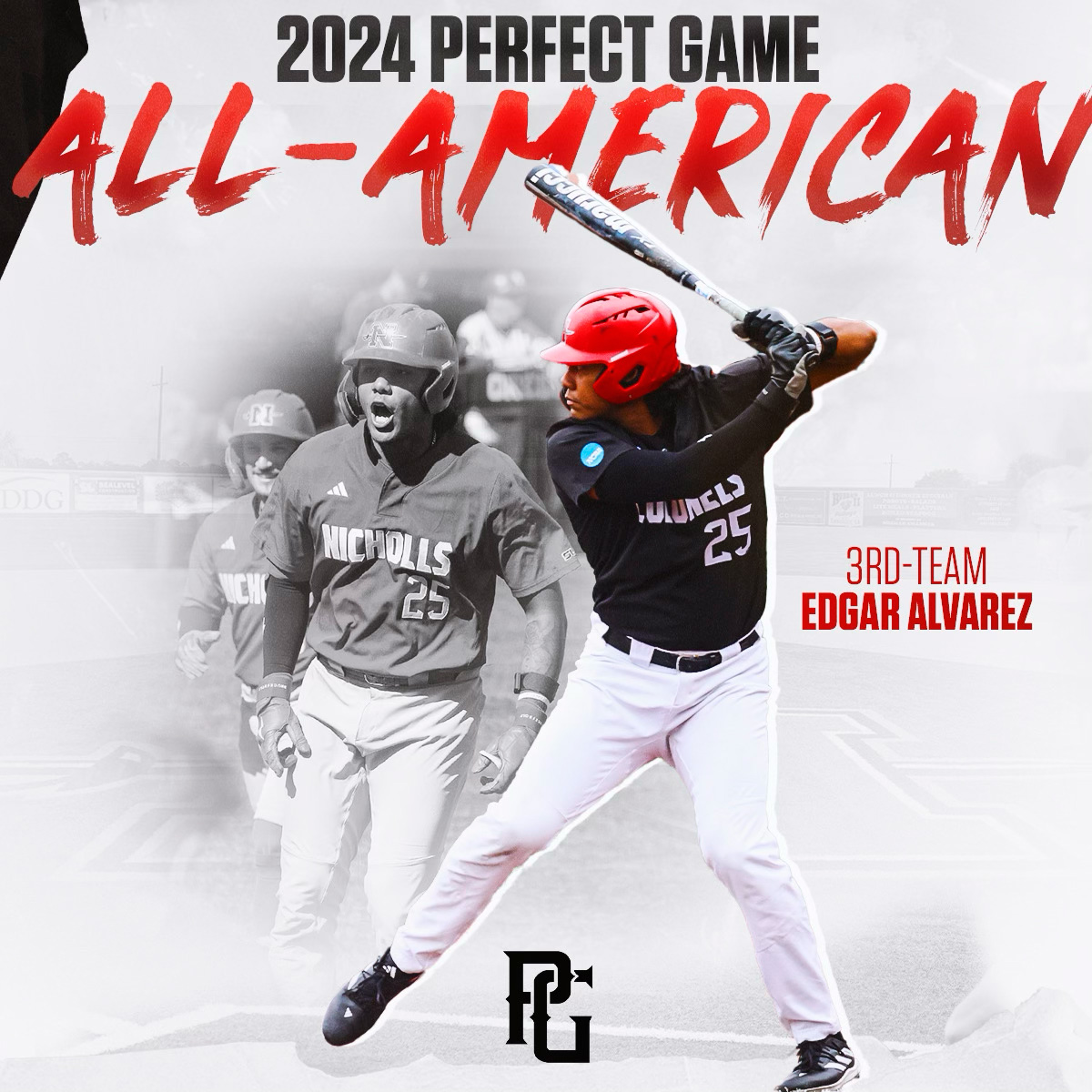 NEWS: <a href="/Nicholls_BSB/">Nicholls Baseball</a>'s Edgar Alvarez Named <a href="/PerfectGameUSA/">Perfect Game USA</a> 𝘼𝙇𝙇-𝘼𝙈𝙀𝙍𝙄𝘾𝘼𝙉

geauxcolonels.com/news/2024/6/12…