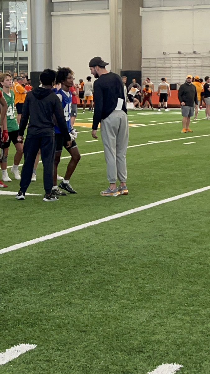 lockins6x's tweet photo. Thank you @Vol_Football for a great Camp experience. @coachjoshheupel #lockins6x #forthelegacy #unbreakablebond https://t.co/0BQZSJaNAa
